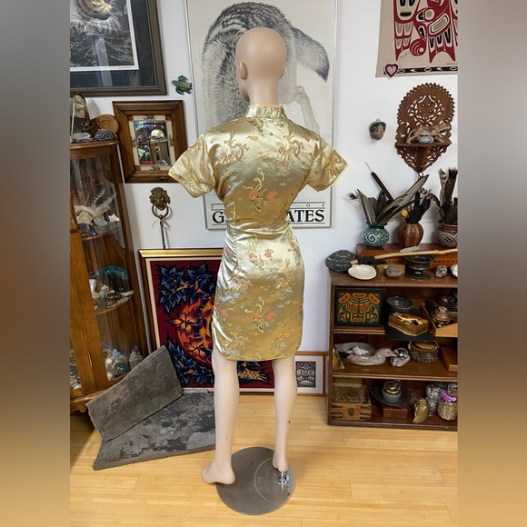 Dragons & Phoenix Mandarin Chinese Dress - Picture 11 of 15